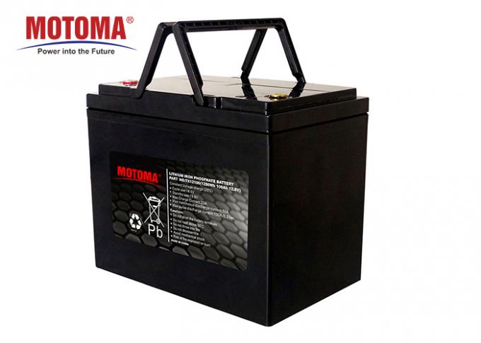 Batterie solari del ciclo Lifepo4 della batteria 12v 100ah del fosfato ricaricabile profondo del litio 0