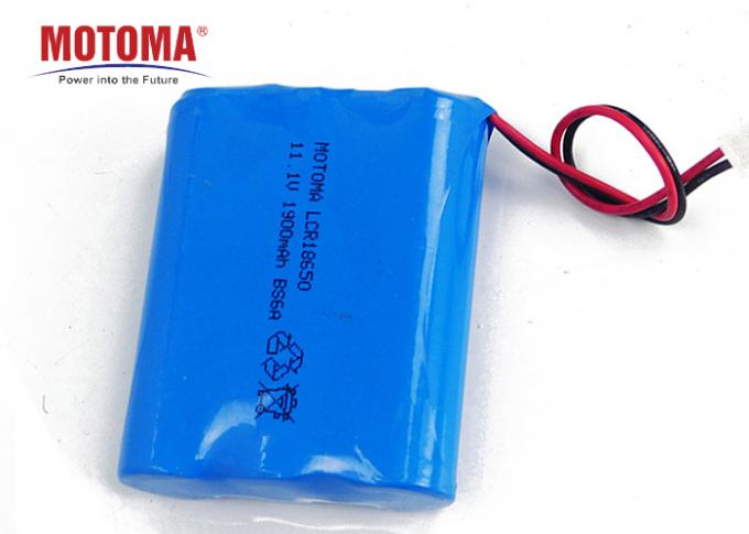 11.1V litio Ion Cylindrical Battery, un pacchetto di 18650 batterie ricaricabili per Toy Car 1