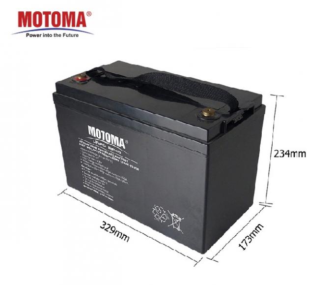 Batteria di MOTOMA 12V 100Ah LiFePO4 per iluminazione pubblica solare 0