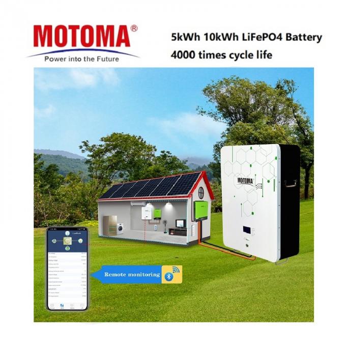 batteria di 48V 100Ah LiFePO4 0