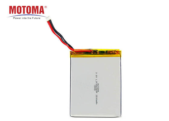 vita di cicli della batteria 500 di 2500mah 3,8 V Lipo per la stampante portatile