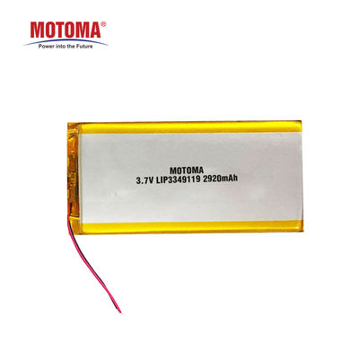 Un litio Ion Rechargeable Battery 2920mah da 3,7 volt con l'autoscarica bassa