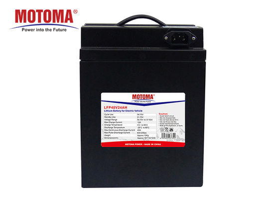comprare batteria al litio di 48V 24Ah Lifepo4, batteria elettrica del motociclo Lifepo4 con BMS in linea fabbricante