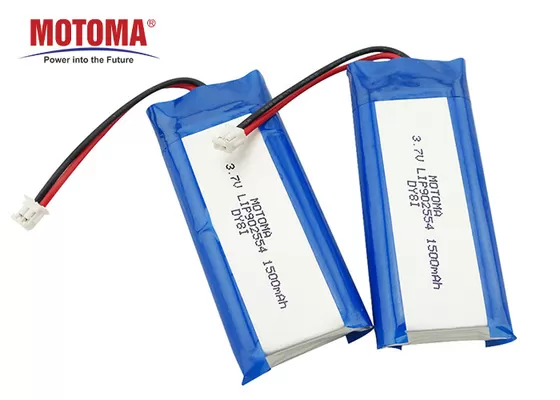 batteria della macchina di posizione di 1500mah 3.7V ricaricabile con alta consistenza