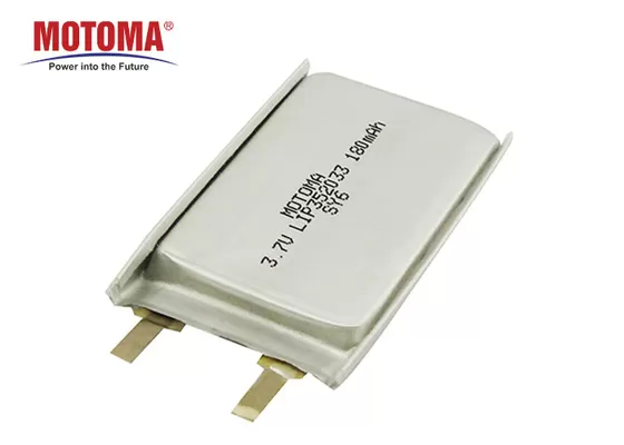 Batteria portabile del dispositivo di MOTOMA, batteria di Rechargable 3,7 V 180mah Lipo